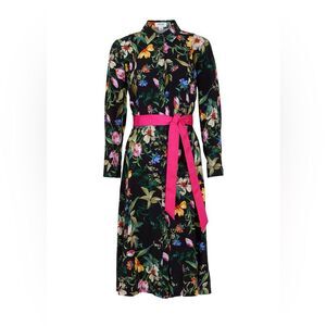 Per Se by Carlisle Botanical Midi Dress, New, Size 10